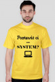 Informatyczne koszulki Made For Geek - Postawic ci system