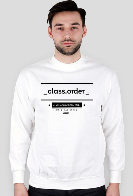 OFFICIAL CLASSORDER | BLUZA - BIAŁA