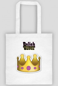 Torba dwustronna biała "Polish Queen" korona 143