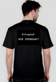 fotograf NIE STRZELAĆ! czarna2