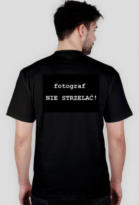 fotograf NIE STRZELAĆ! czarna2