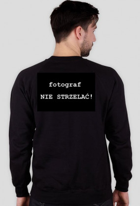 fotograf NIE STRZELAĆ! bluza czarna2