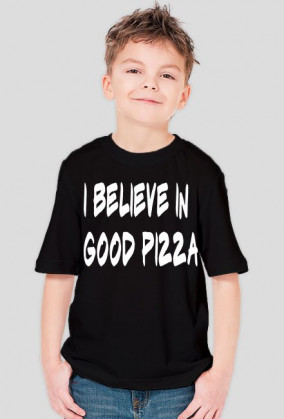 Koszulka_I believe in good pizza