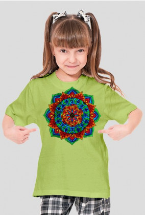 Koszulka_Mandala kolorowa