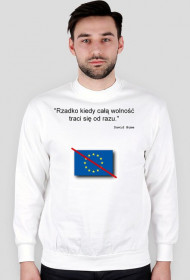 Wolność D.Hume bluza biała