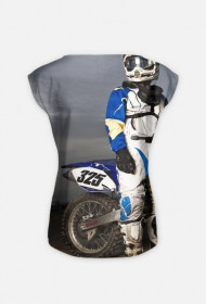 Full print motocross - damska koszulka motocyklowa