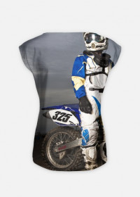 Full print motocross - damska koszulka motocyklowa