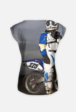 Full print motocross - damska koszulka motocyklowa