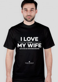 Koszulka I LOVE MY WIFE