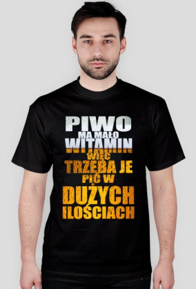 Piwo ma mało witamin.