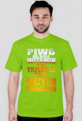 Piwo ma mało witamin.