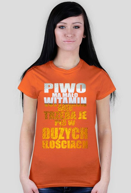 Piwo ma mało witamin damskie.