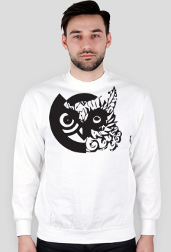 Bluza Owl Dynasty logo/classic White