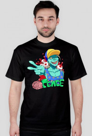 Koszulka męska - Peaceful Zombie