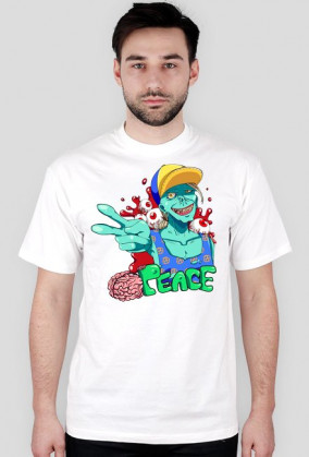 Koszulka męska - Peaceful Zombie