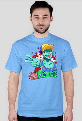 Koszulka męska - Peaceful Zombie