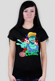 Koszulka damska - Peaceful Zombie