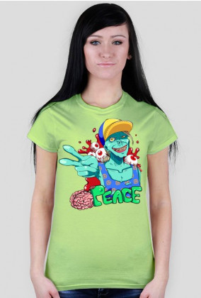 Koszulka damska - Peaceful Zombie