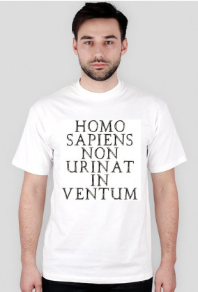 homo sapiens non urinat in ventum