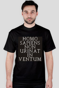 homo sapiens non urinat i ventum black