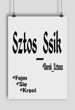 Plakat Darek_Sztoss