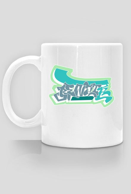 Renata kubek z imieniem. Graffiti