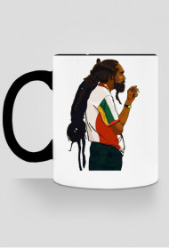 Kubek ze zjaranym Rastaman'em