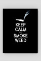 Podkładka pod myszkę - KEEP CALM AND SMOKE WEED