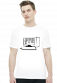 Informatyka żaden kryzys nie tyka (t-shirt) ciemna grafika