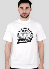 koszulka BMW FANCLUB biała