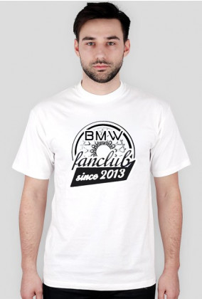 koszulka BMW FANCLUB biała