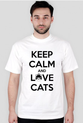KEEP CALM and LOVE CATS