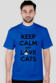 KEEP CALM and LOVE CATS