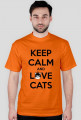 KEEP CALM and LOVE CATS