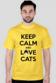 KEEP CALM and LOVE CATS