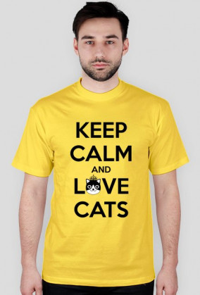 KEEP CALM and LOVE CATS