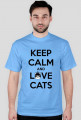 KEEP CALM and LOVE CATS