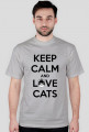 KEEP CALM and LOVE CATS