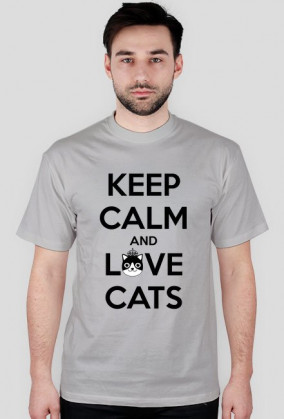 KEEP CALM and LOVE CATS
