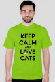 KEEP CALM and LOVE CATS