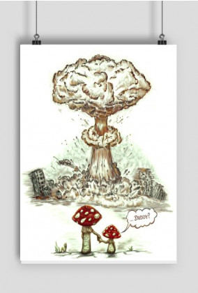 Apocaliptic Mushroom poster by YelloGfx