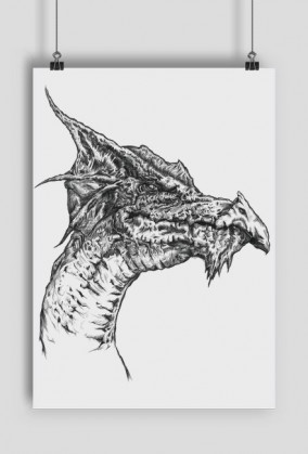 Dragon Head poster by YelloGfx