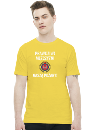 Prawdziwi Mężczyźni - koszulka męska, różne kolory (OSP)