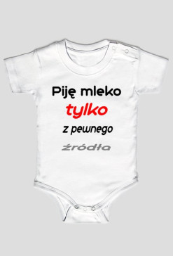 Body dziecięce Piję tylko z pewnego źródła
