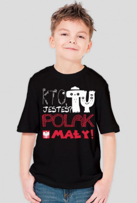 Koszulka dziecięca "Polak Mały"