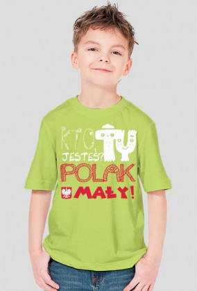 Koszulka dziecięca "Polak Mały"