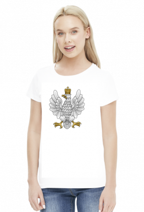 Koszulka damska "Godło II RP"