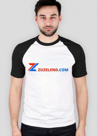 Koszulka baner Zuzelendu, kolorowe rękawy