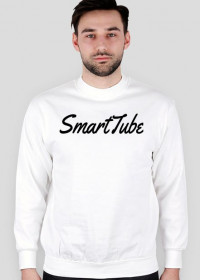 Bluza z podpisem SmartTuba (biała)