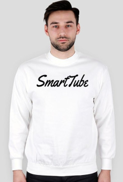 Bluza z podpisem SmartTuba (biała)